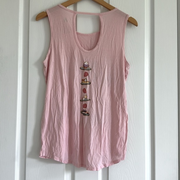 Disney Epcot Food and Wine Pink Minnie Mouse Tank Top - Picture 3 of 7